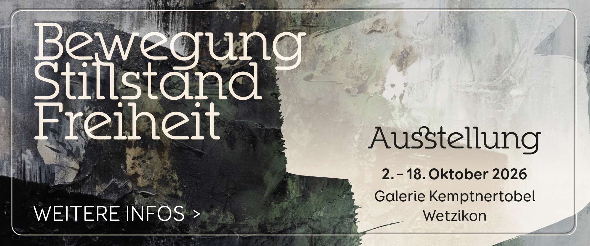 Kunstausstellung Wetzikon Daniela Bosshard Steinbergkunst 2026